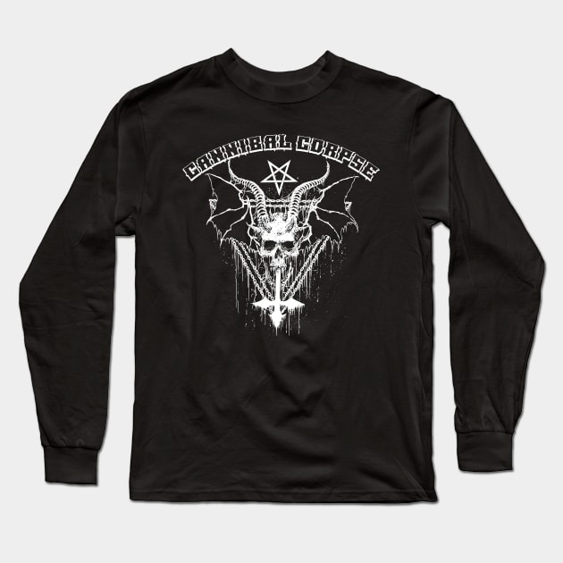 Cannibal Corpse Long Sleeve T-Shirt by Lulabyan